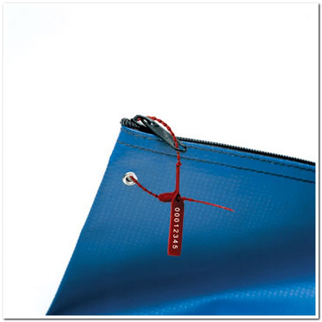 Numbered Security Tie - Red (Pack of 50)