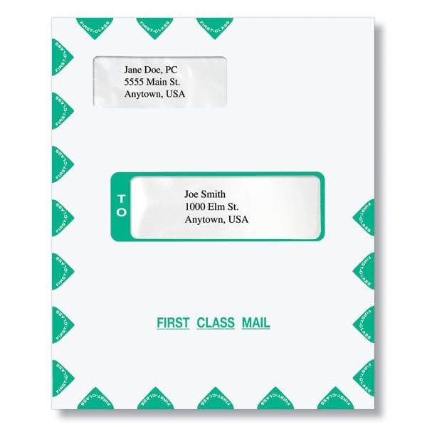 First Class Envelope 9-5/8" x 11-1/8", Peel & Seal, Pack of 50