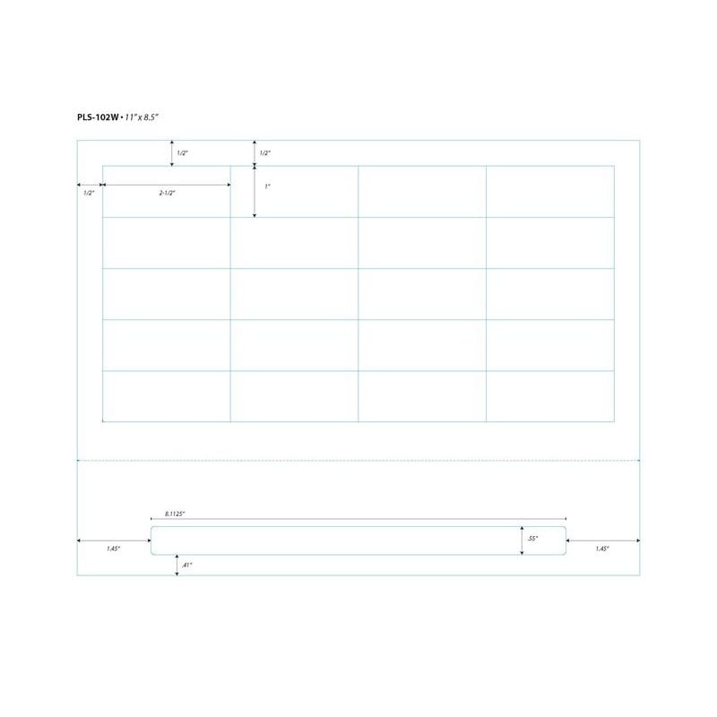 8-1/2" x 11" Adult Band w/ Labels (Carton of 1000) - Image 3