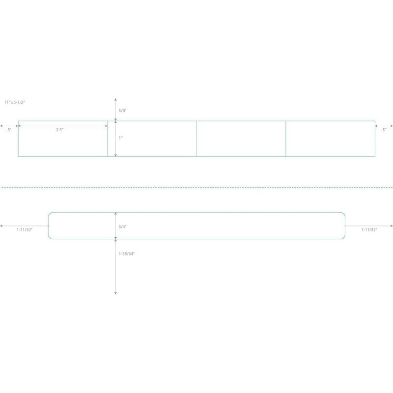 5-1/2" x 11" Adult Band with 4 Labels (Carton of 1000) - Image 3