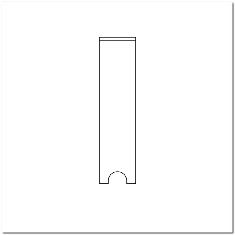0.75" x 3" ID Pocket with Inserts (Pack of 16)