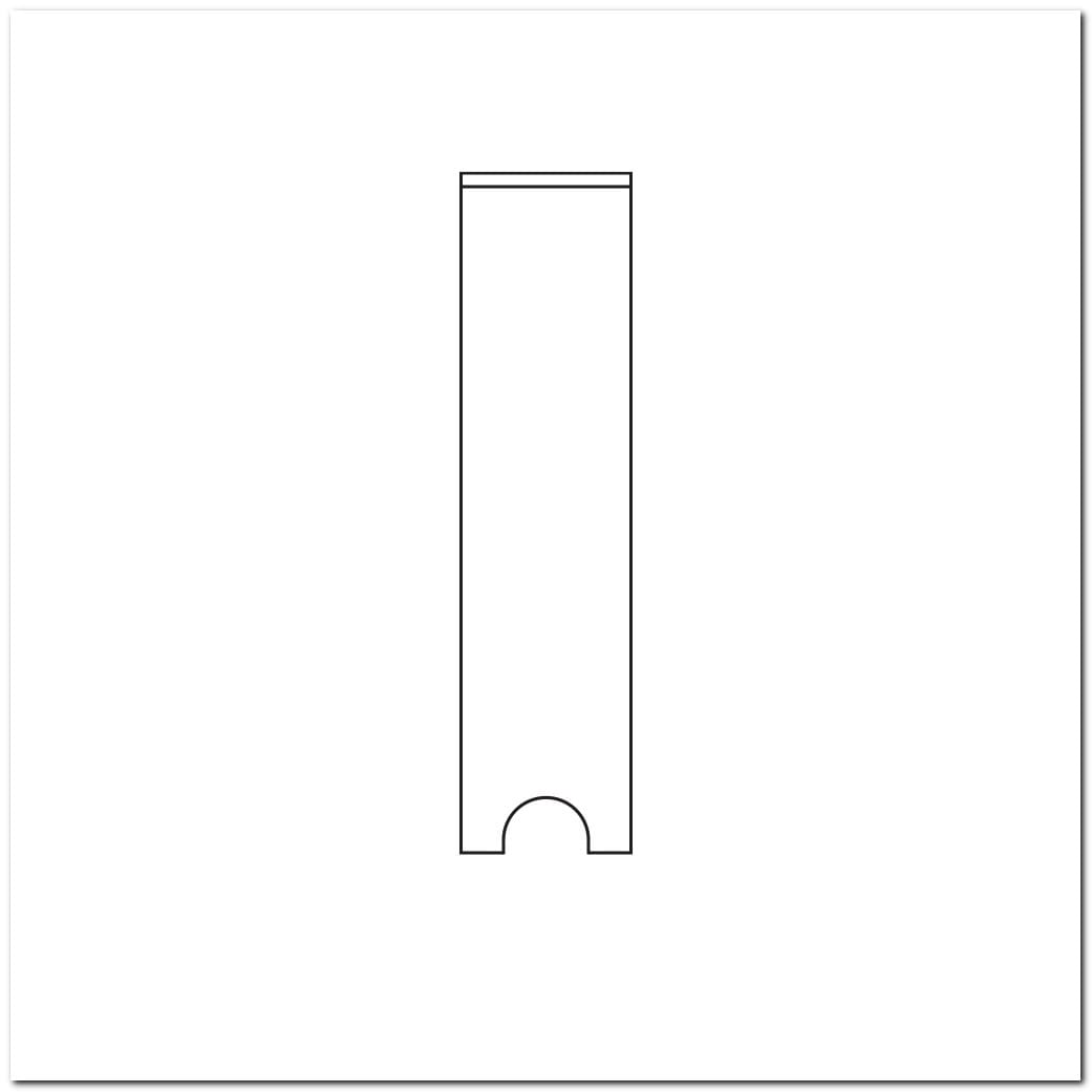 0.75" x 3" ID Pocket with Inserts (Pack of 16)