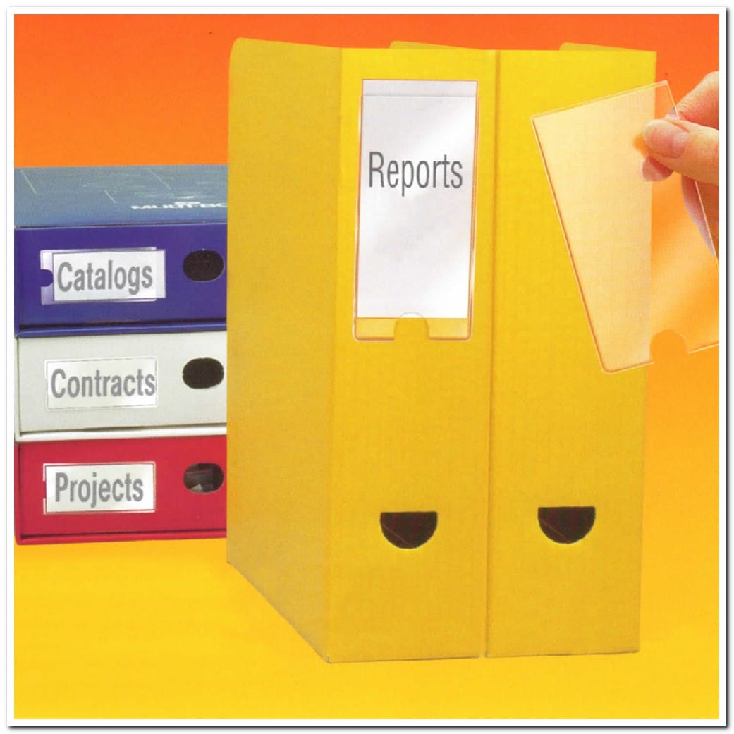 1" x 3" ID Pocket with Inserts (Pack of 100) - Image 2