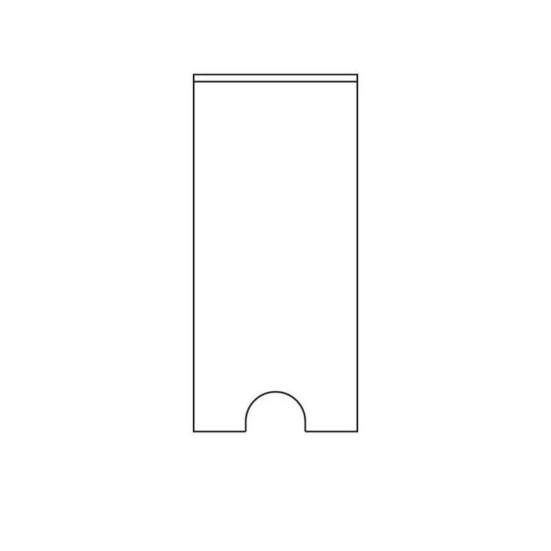 1.38" x 3" ID Pocket with Inserts (Pack of 12)