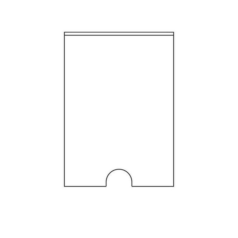 2.13" x 3" ID Pocket with Inserts (Pack of 100)
