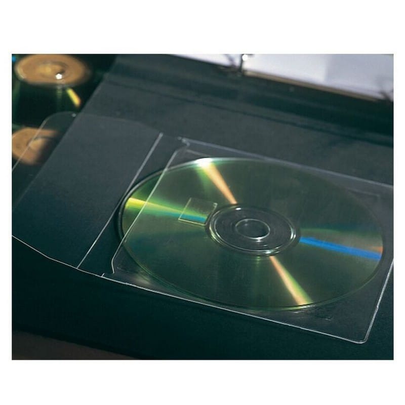 5" x 5" CD Pocket with Flap (Pack of 12)