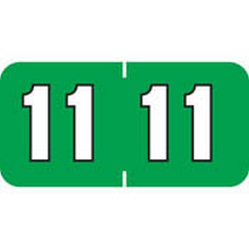 POS Compatible Yearband Labels, Laminated stock, 1-1/2" X 3/4" - 500 per Roll
