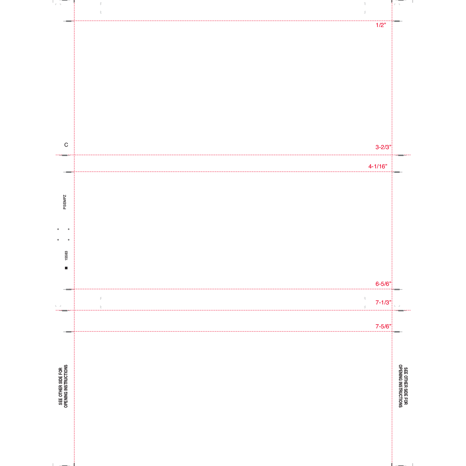 8-1/2" x 11" Multi Purpose Z Fold Tax Forms (Box of 2000) - Image 2