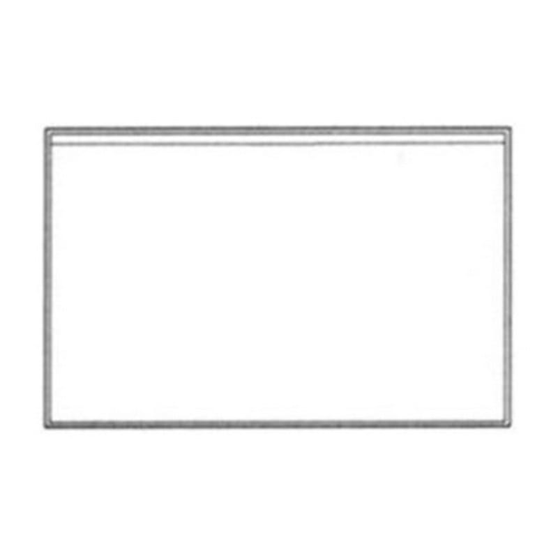 9" x 5-3/4" Stick-On Vinyl Pocket (Pack of 100)