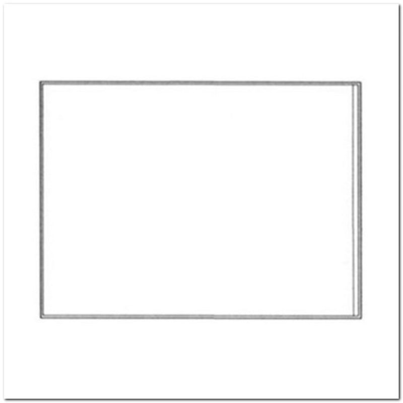 9" x 11-1/2" Stick-On Vinyl Pocket (Pack of 100)