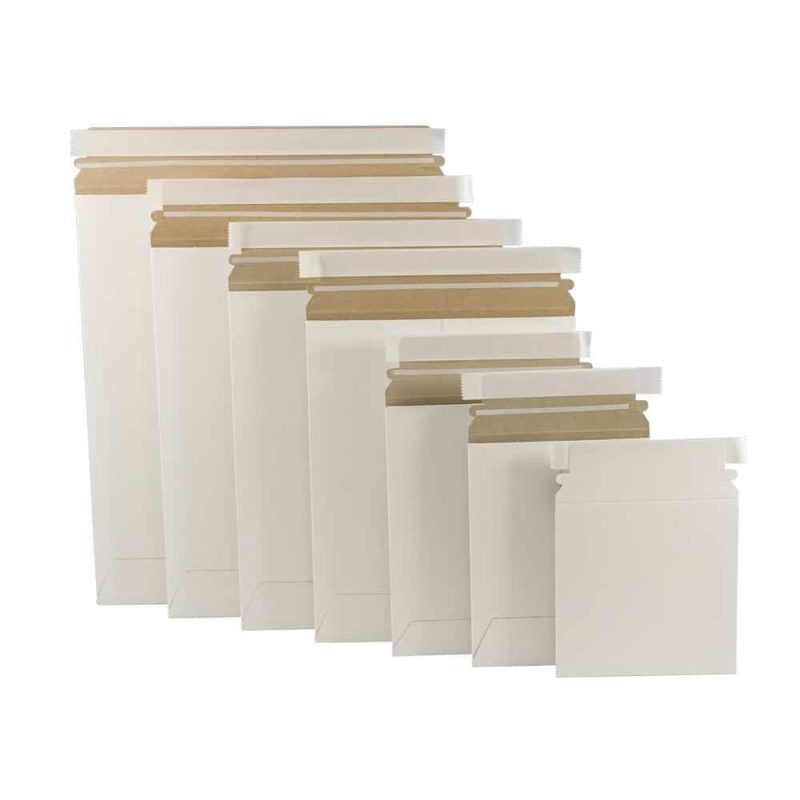 Original Stayflats Plus® Mailer White, 11 x 13-1/2 (Box of 25)