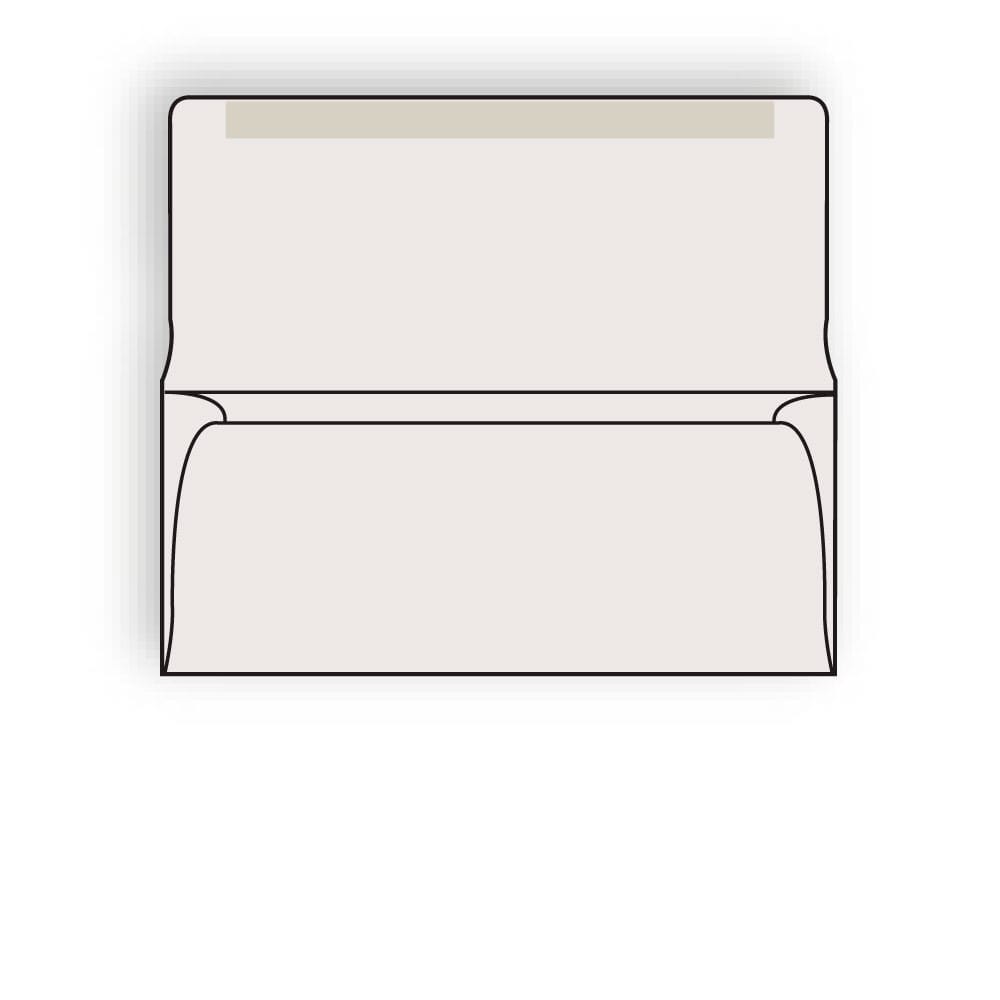 #9 Collection/Remittance Envelopes, 3-7/8" x 8-7/8" 24# Gray Pastel, Open Side, Flaps Extended (Box of 500)