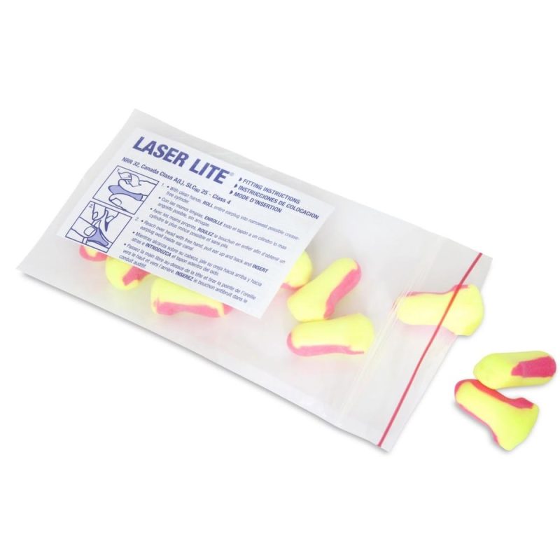 Howard Leight Laser Lite Uncorded Ear Plug, 32 NRR (200 per Box, 10 Boxes per Case)