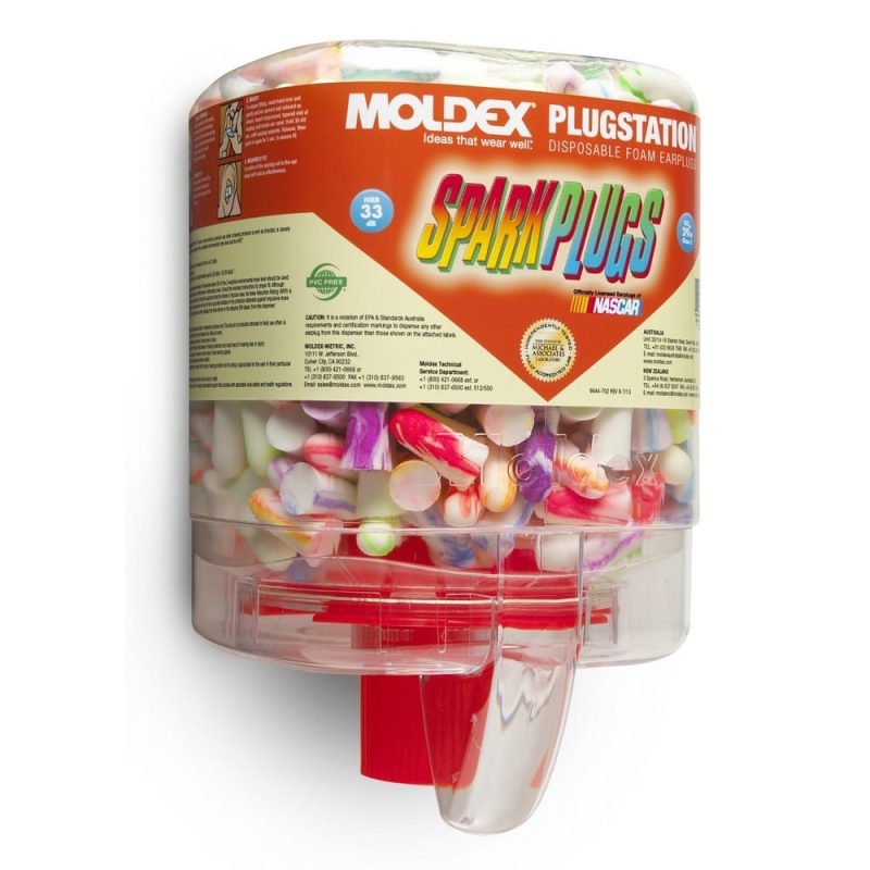 Moldex SparkPlugs PlugStation Dispenser (250 Pairs per Dispenser, 6 Dispensers per Case)