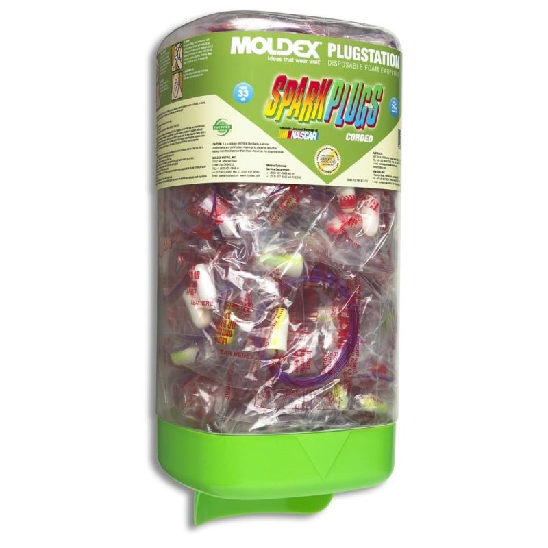Moldex SparkPlugs Corded PlugStation Dispenser (150 Pairs per Dispenser, 4 Dispensers per Case)