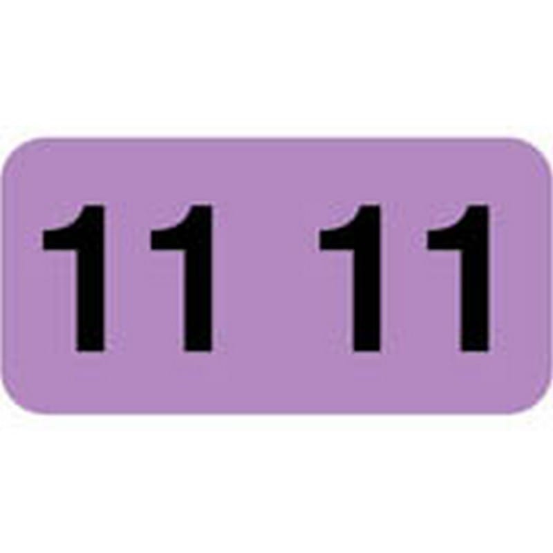 Reynolds & Reynolds Compatible Yearband Labels, Laminated stock, 1-1/2" X 3/4" - 500 per Roll