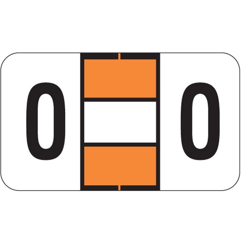 Jeter 0200 Compatible "O" Labels, Laminated Stock, 15/16" X 1-5/8" Individual Letters - Roll of 500 - Image 2