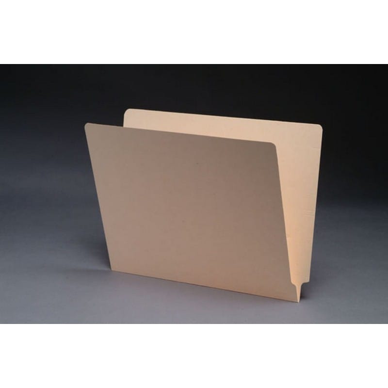 14pt Manila Folders, Full Cut END TAB, Letter Size (Box of 100)
