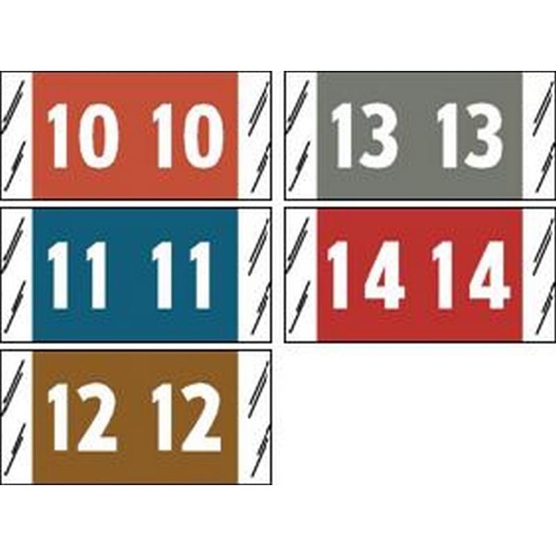 SFI Compatible Yearband Labels, 3/4" X 1-1/2" - Roll of 1000 - Image 2