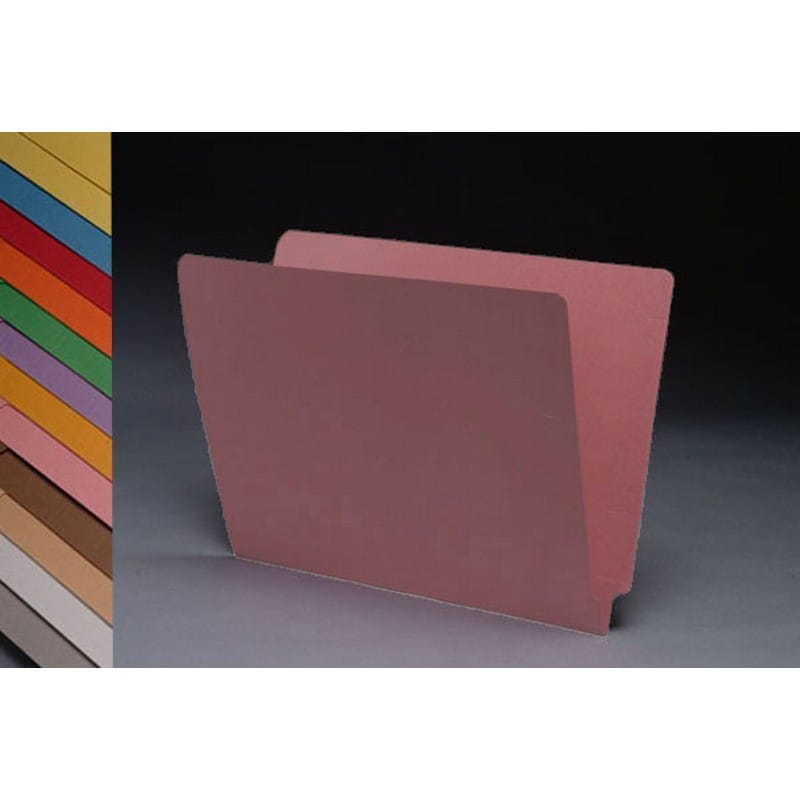 11pt Color Folders, Full Cut 2-Ply END TAB, Letter Size (Box of 100) - Image 9