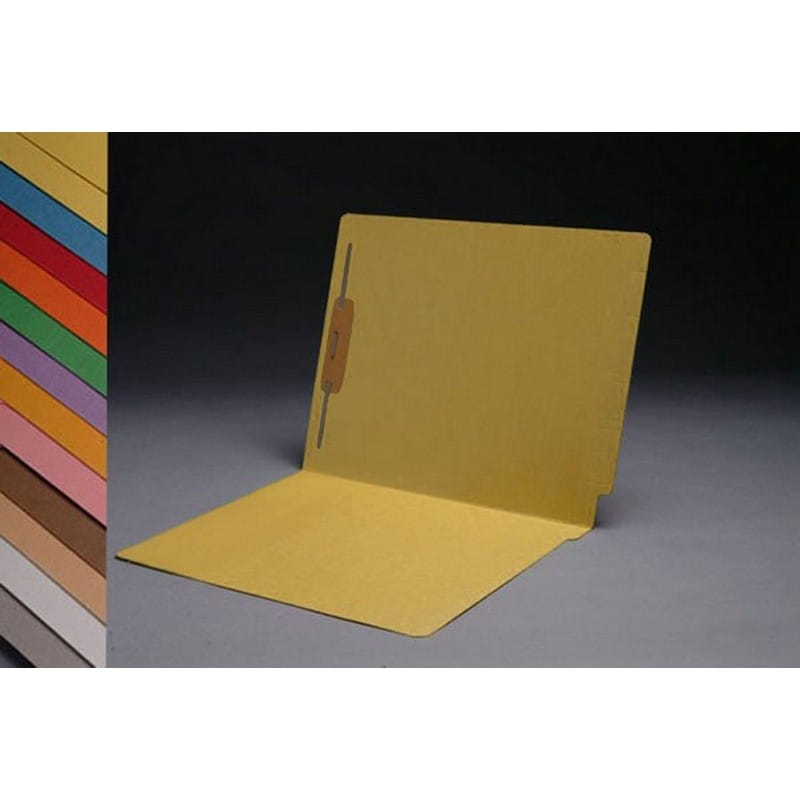 11pt Color Folders, Full Cut 2-Ply END TAB, Letter Size, Fastener Pos #1 (Box of 50) - Image 12