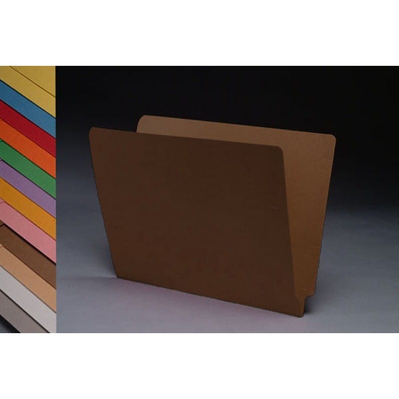 14pt Color Folders, Full Cut 2-Ply END TAB, Letter Size (Box of 50) - Image 6