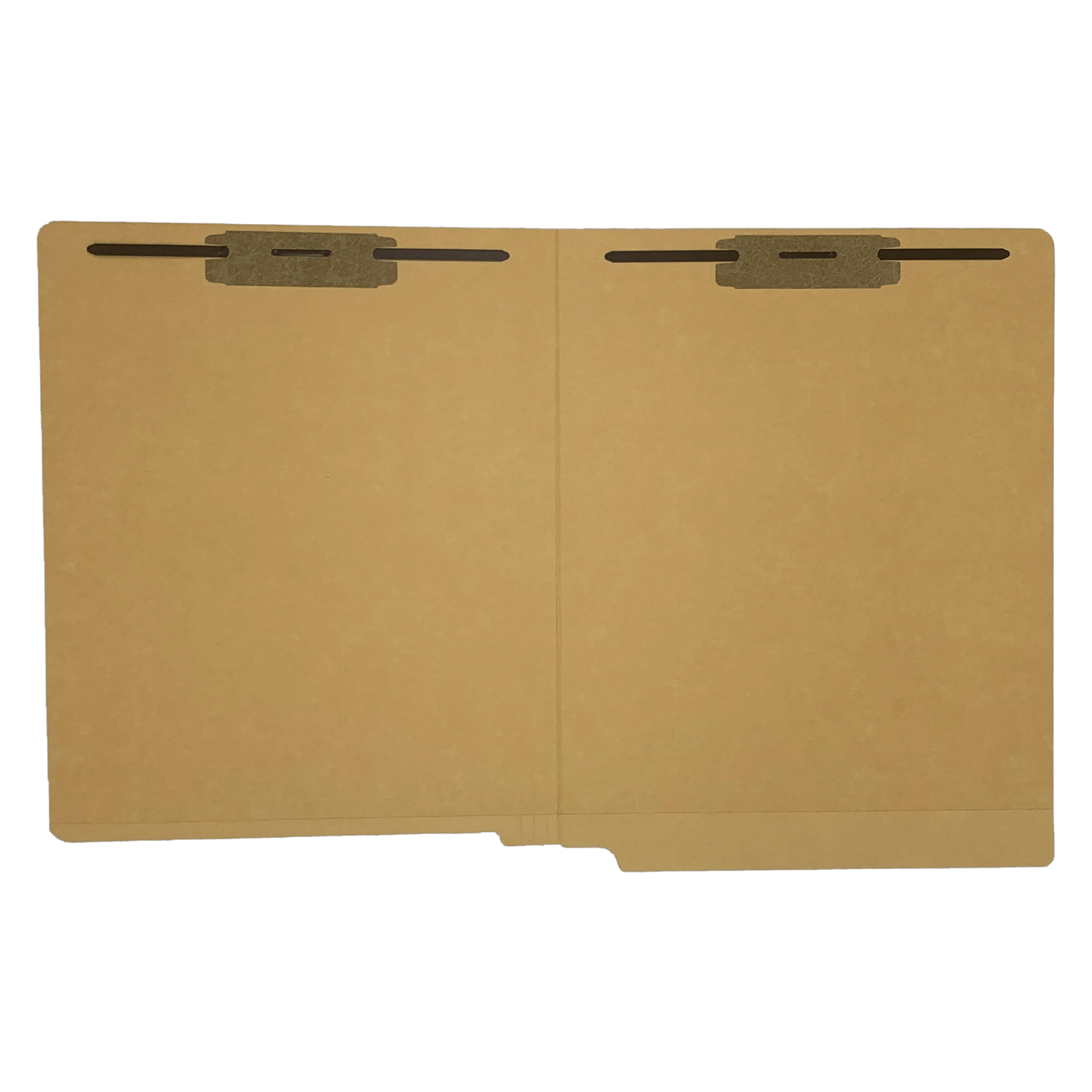 14pt Tan Folders, Full Cut 2-Ply END TAB, Letter Size, Fastener Pos #1 & #3 (Box of 50) - Image 3