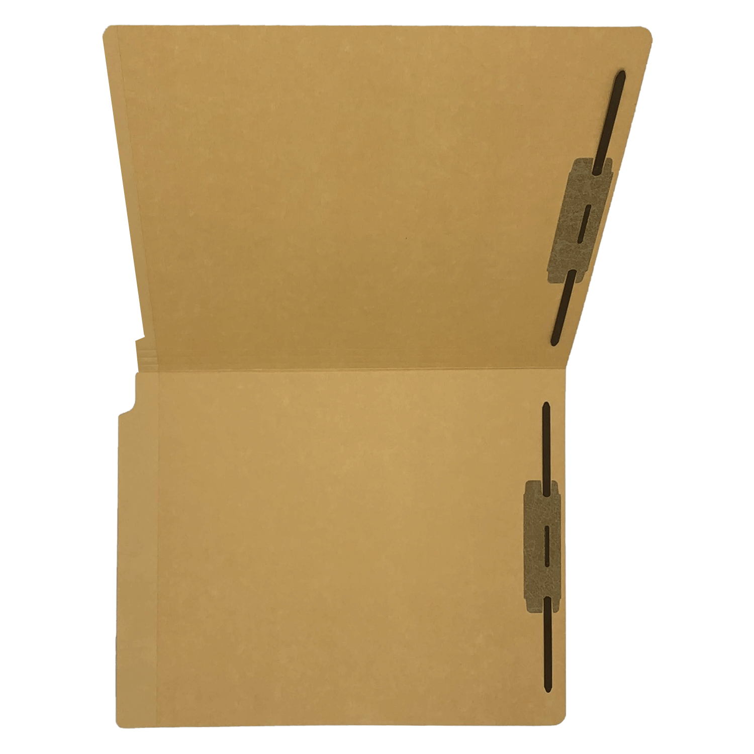14pt Tan Folders, Full Cut 2-Ply END TAB, Letter Size, Fastener Pos #1 & #3 (Box of 50) - Image 4