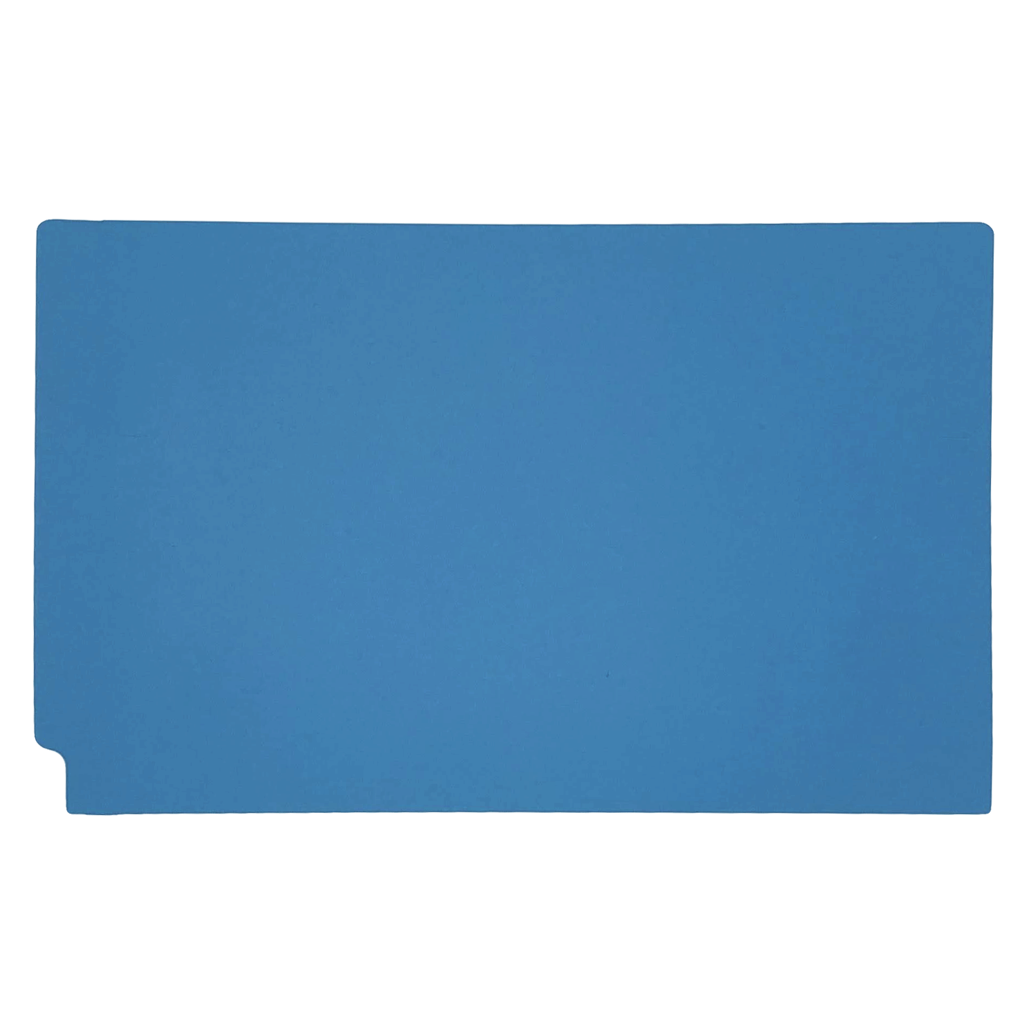 14pt Dark Blue Folders, Full Cut 2-Ply END TAB, Legal Size (Box of 50) - Image 2