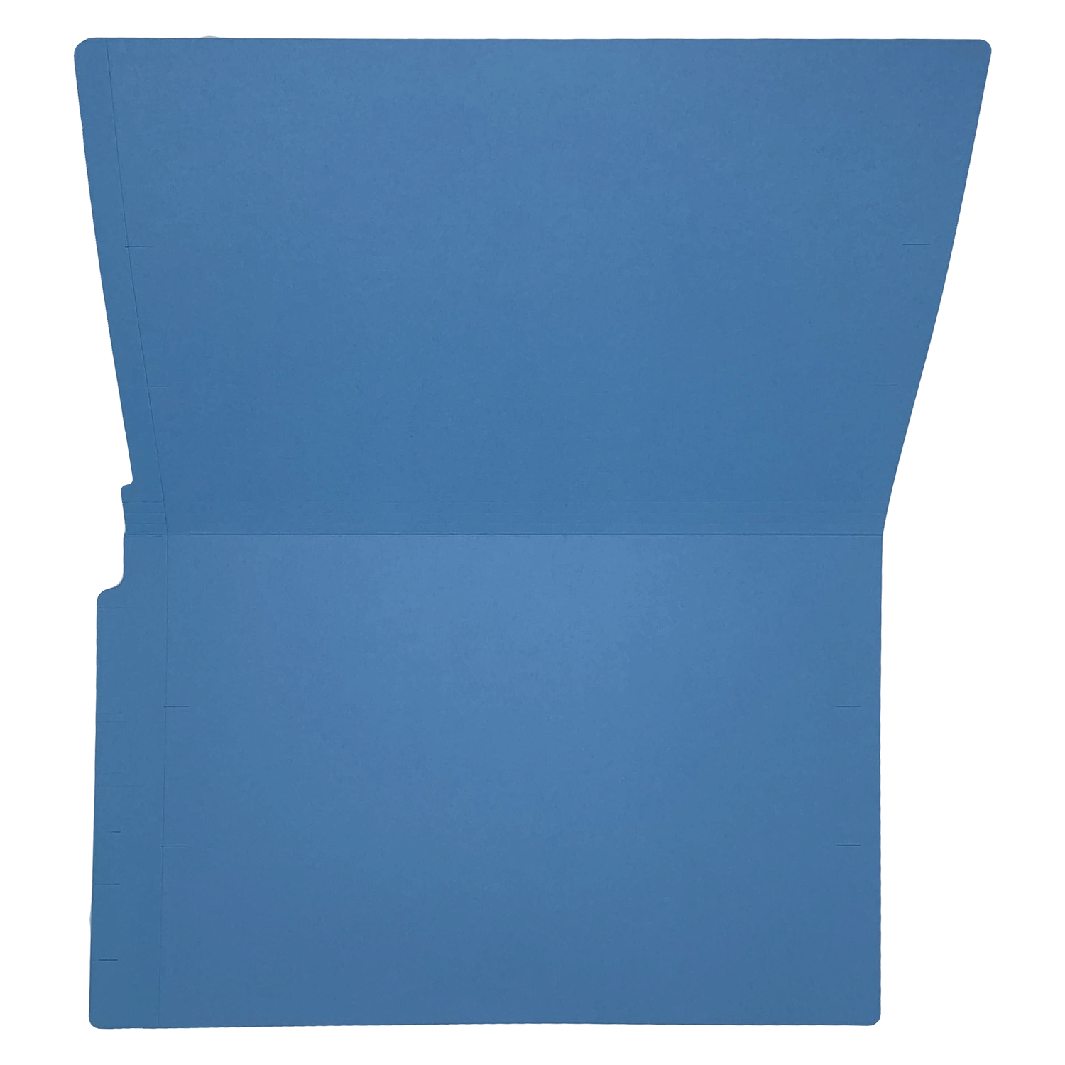 14pt Dark Blue Folders, Full Cut 2-Ply END TAB, Legal Size (Box of 50) - Image 4