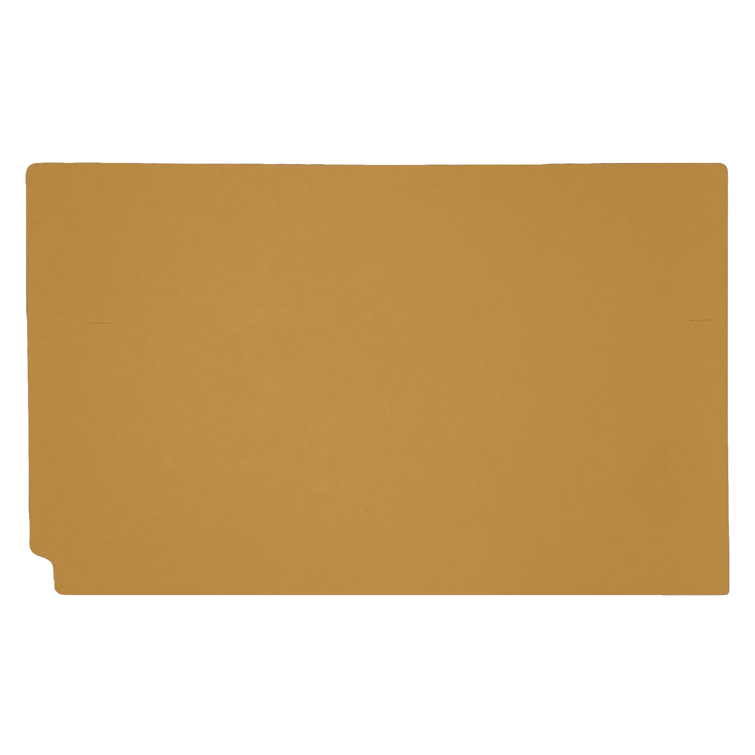 14pt Goldenrod Folders, Full Cut 2-Ply END TAB, Legal Size (Box of 50) - Image 2