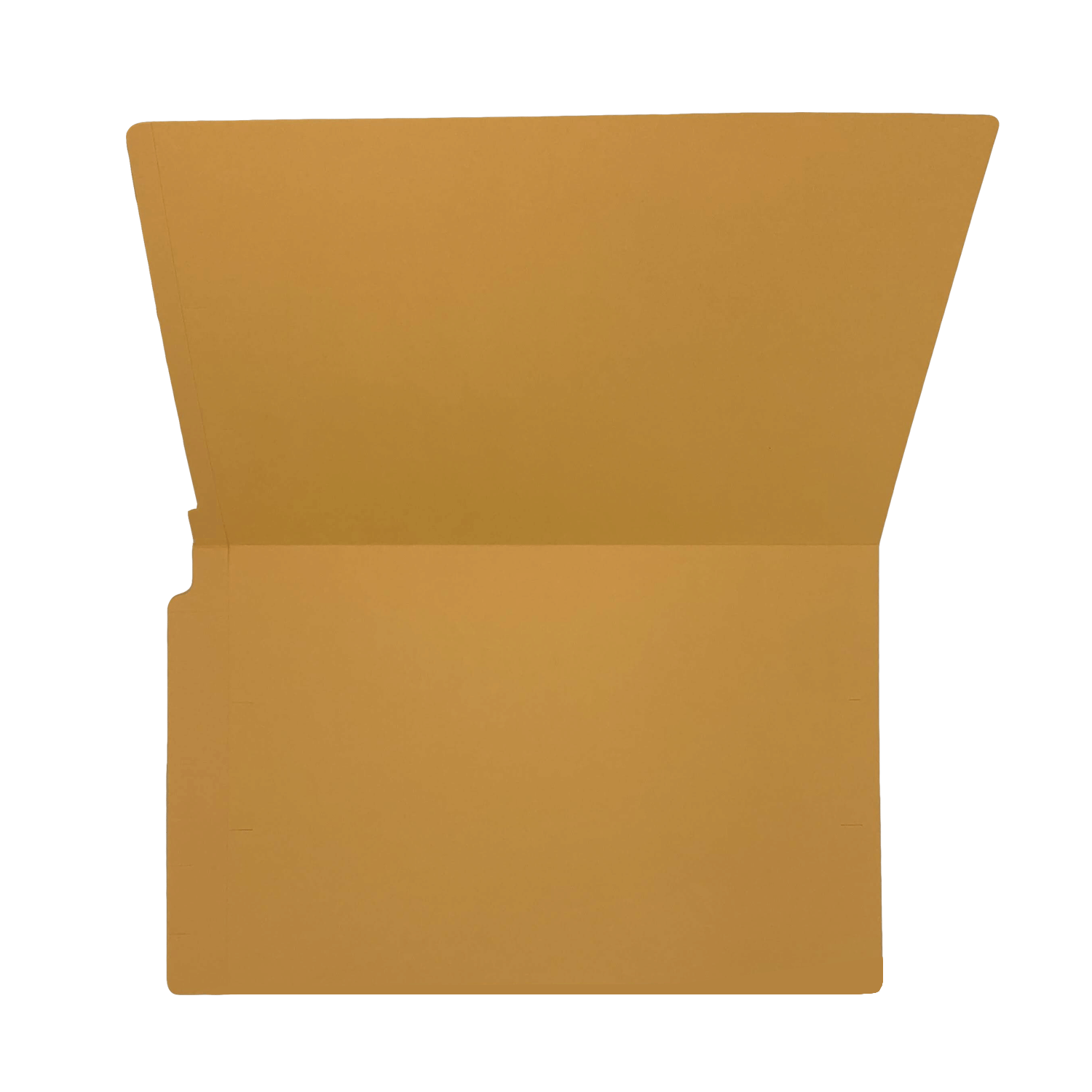 14pt Goldenrod Folders, Full Cut 2-Ply END TAB, Legal Size (Box of 50) - Image 4
