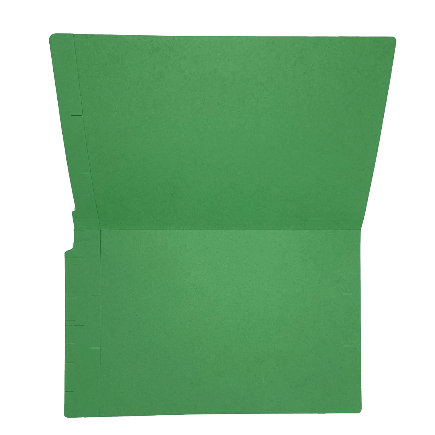14pt Green Folders, Full Cut 2-Ply END TAB, Legal Size (Box of 50) - Image 4