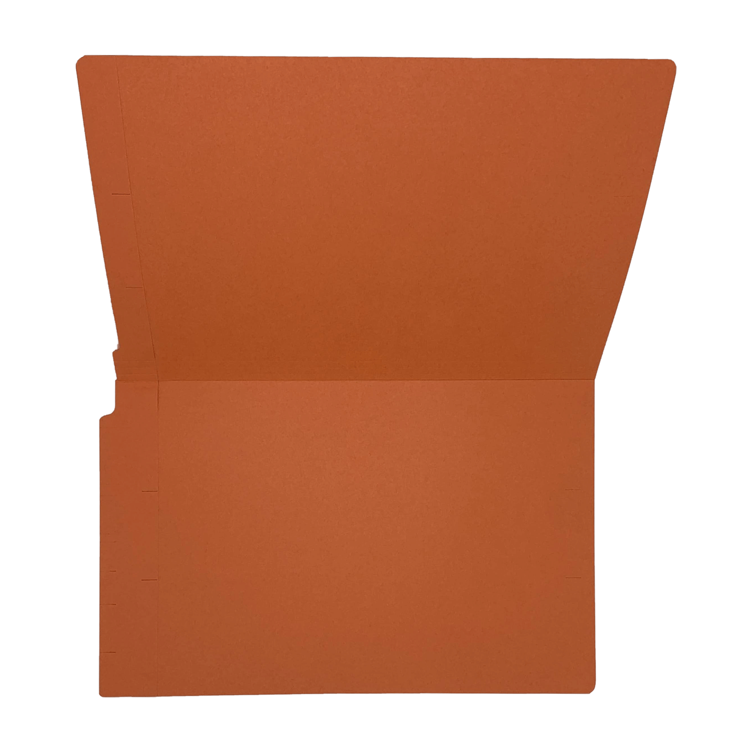 14pt Orange Folders, Full Cut 2-Ply END TAB, Legal Size (Box of 50) - Image 4