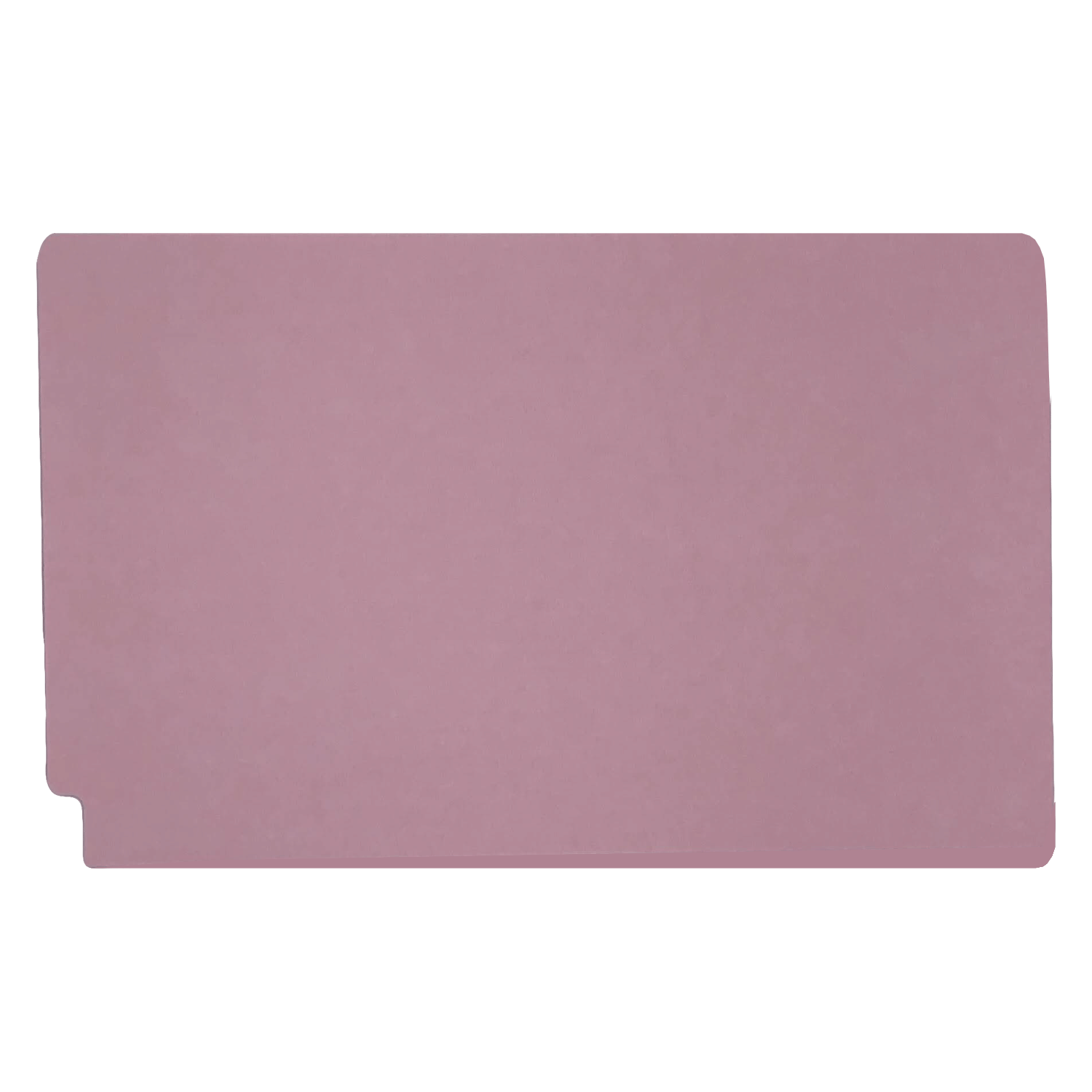 14pt Pink Folders, Full Cut 2-Ply END TAB, Legal Size (Box of 50) - Image 2