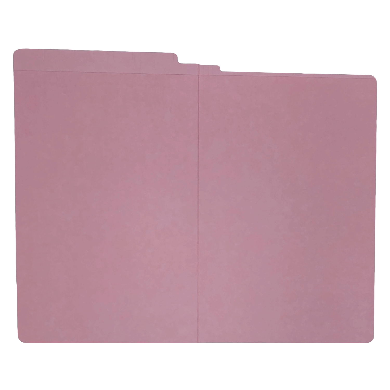 14pt Pink Folders, Full Cut 2-Ply END TAB, Legal Size (Box of 50) - Image 3