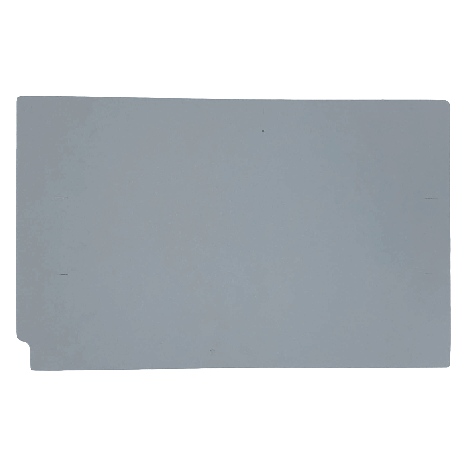14pt Gray Folders, Full Cut 2-Ply END TAB, Legal Size, Fastener Pos #1 (Box of 50) - Image 2