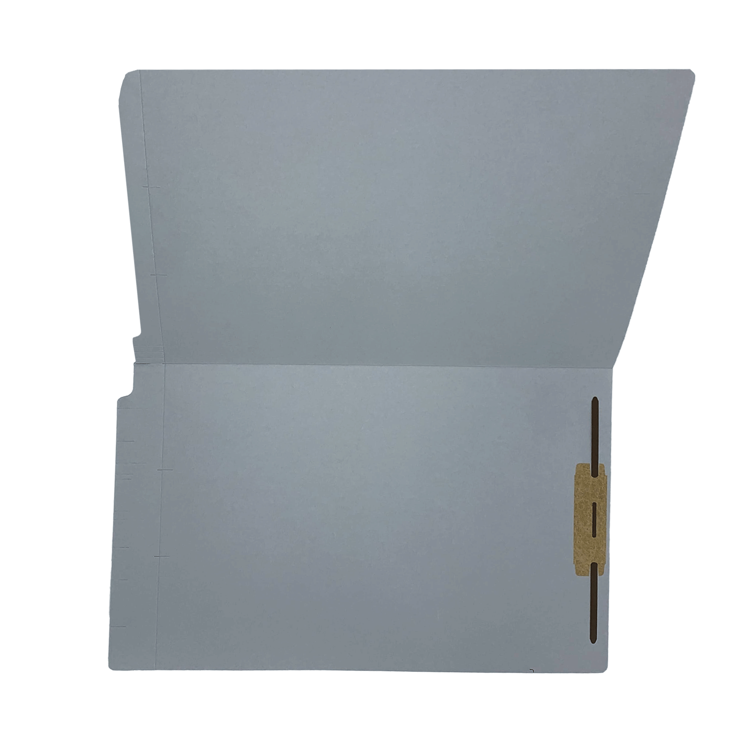 14pt Gray Folders, Full Cut 2-Ply END TAB, Legal Size, Fastener Pos #1 (Box of 50) - Image 4