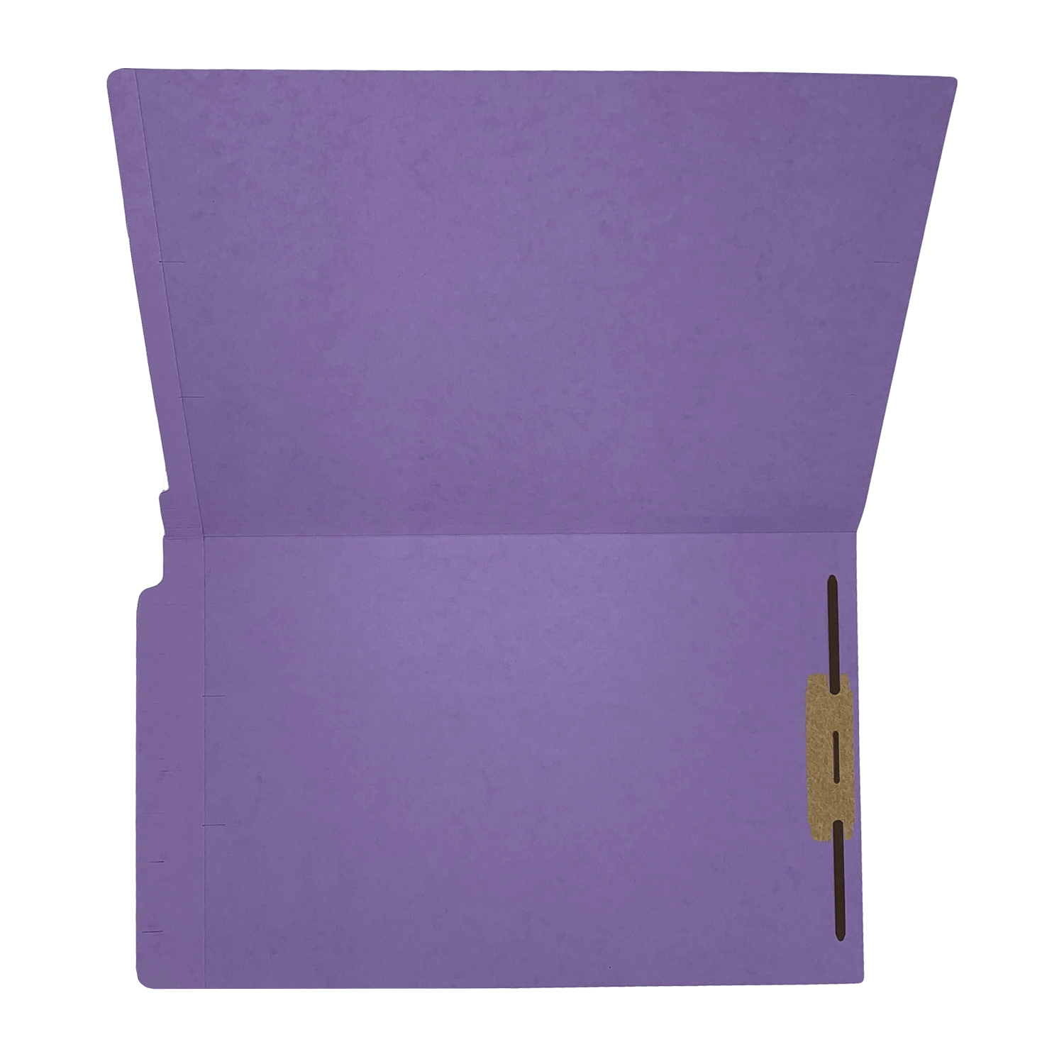 14pt Lavender Folders, Full Cut 2-Ply END TAB, Legal Size, Fastener Pos #1 (Box of 50) - Image 4