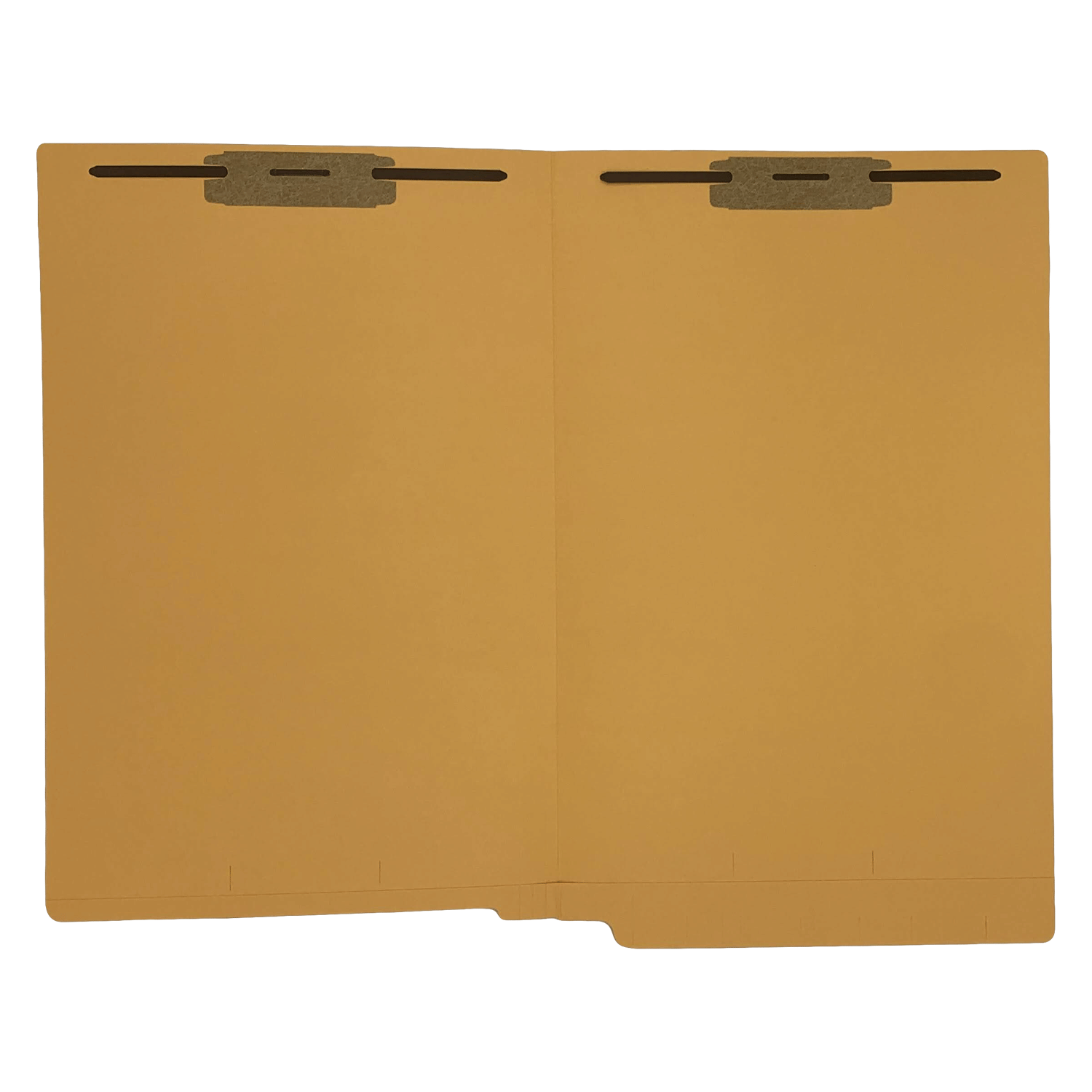 14pt Goldenrod Folders, Full Cut 2-Ply END TAB, Legal Size, Fastener Pos #1 & #3 (Box of 50) - Image 3