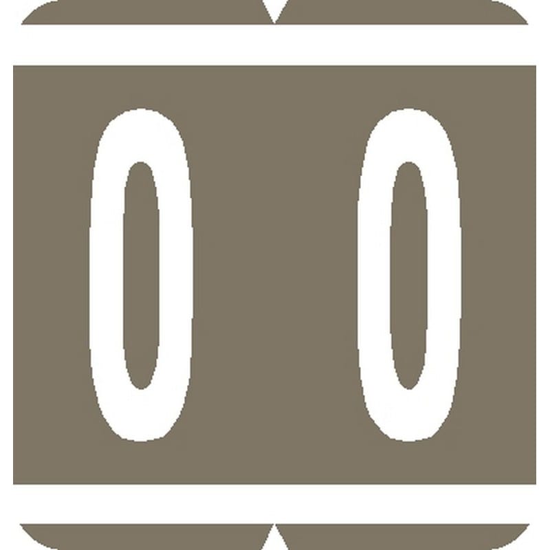 GBS Compatible "O" Labels, Laminated Stock, 1-5/16" X 1-1/4" Individual Letters - Pack of 200 - Image 2