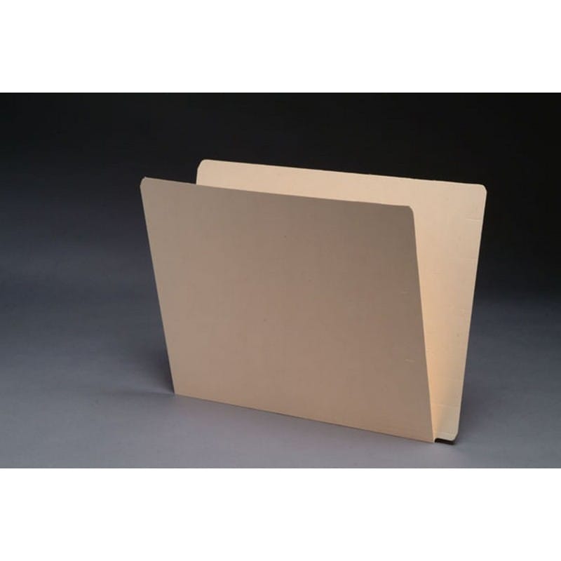 14pt Manila Folders, Full Cut Super END TAB, Letter Size (Box of 100)