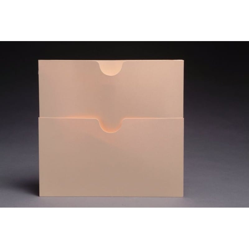 Self Adhesive Manila Pockets, 8-1/2" x 9" Double Pocket (Box of 50)