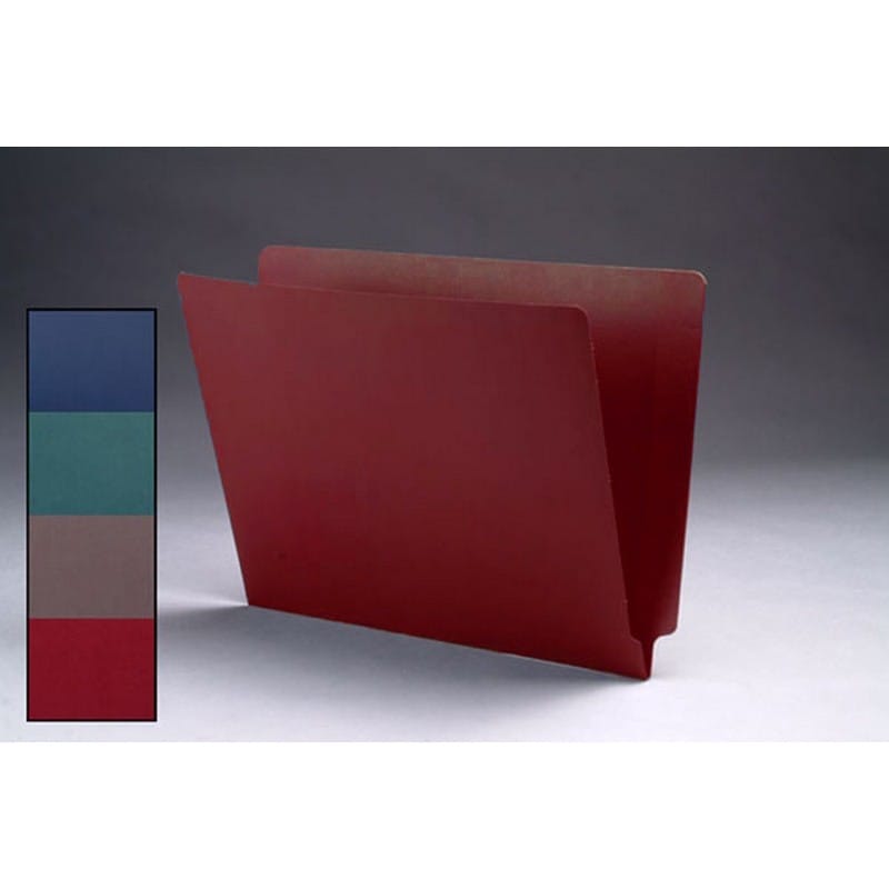 11pt Cheshire Linen Color Folders, Full Cut 2-Ply END TAB, Letter Size (Box of 50) - Image 5