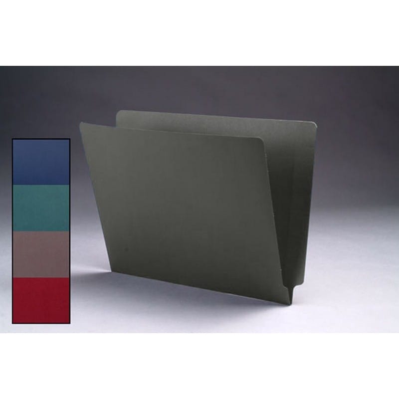 11pt Cheshire Linen Color Folders, Full Cut 2-Ply END TAB, Letter Size (Box of 50) - Image 3