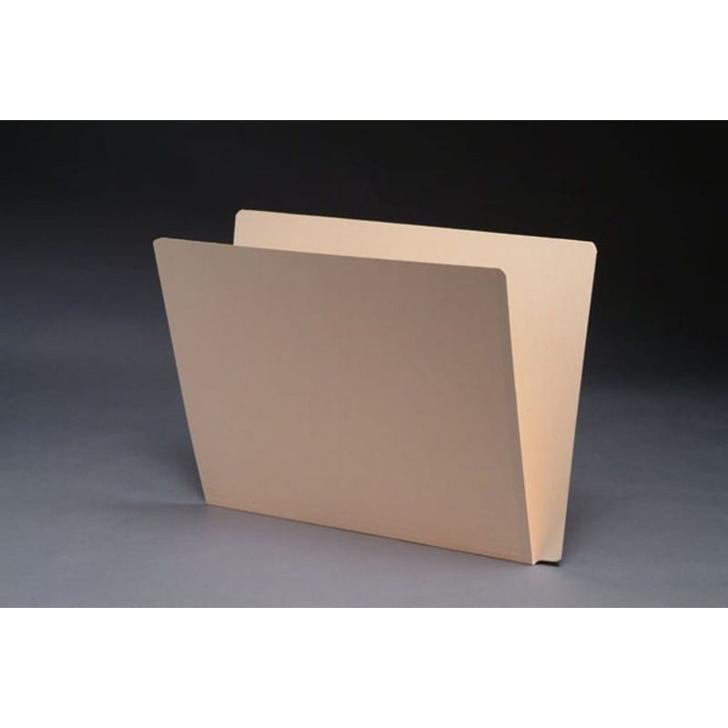 14pt Manila Folders, Full Cut 2-Ply Super END TAB, Letter Size (Box of 50) - Image 2