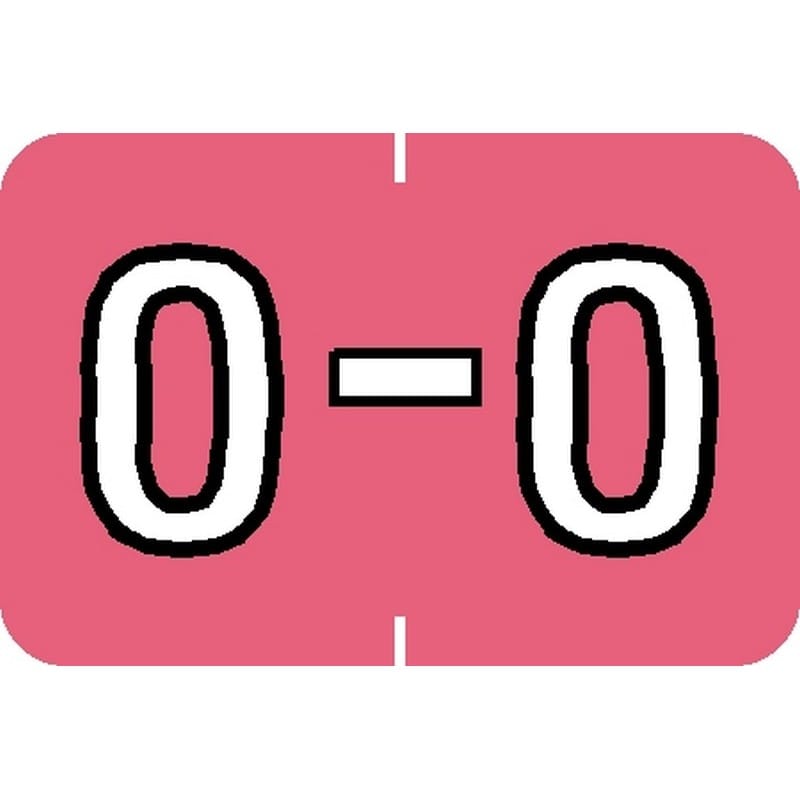 Barkley ABKM Compatible "O" Labels, Laminated Stock, 1" X 1-1/2" Individual Letters - Roll of 500 - Image 2