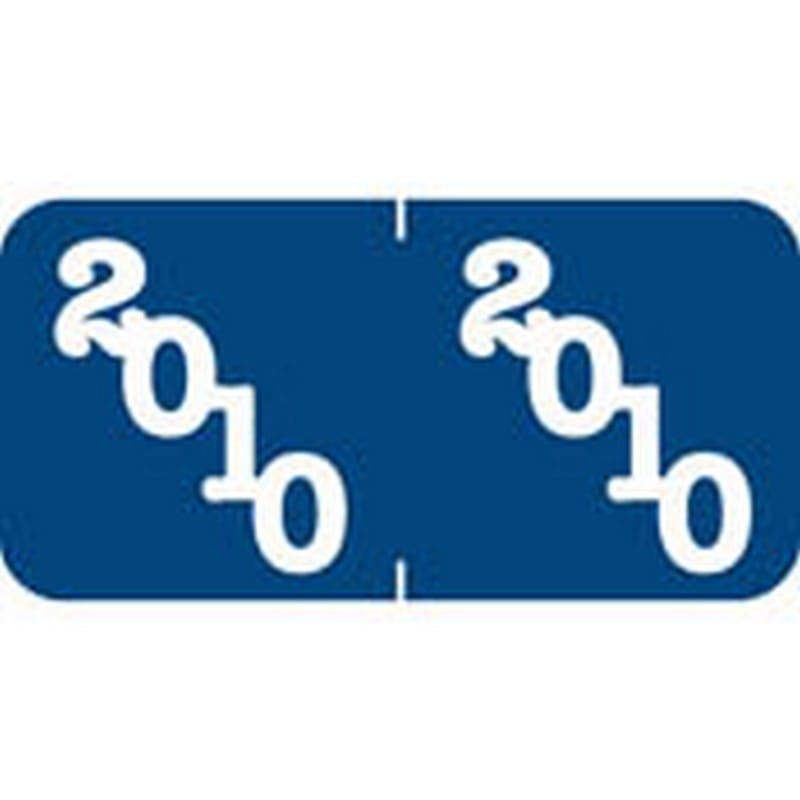 Jeter Compatible Yearband Labels, 3/4" X 1-1/2" - Roll of 500