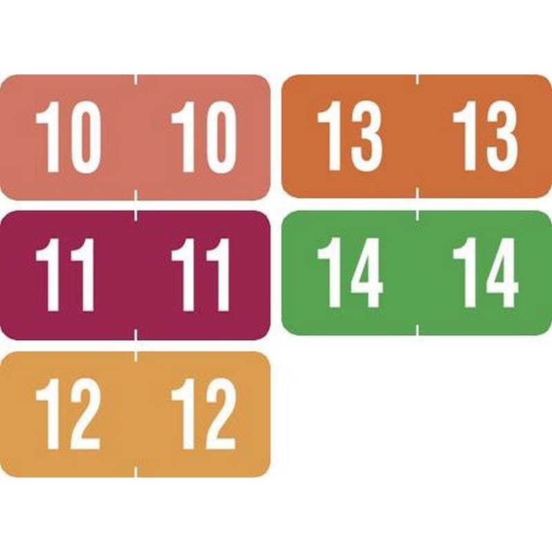 Tab Products Compatible Yearband Labels, 3/4" X 1-1/2" - Roll of 500 - Image 2