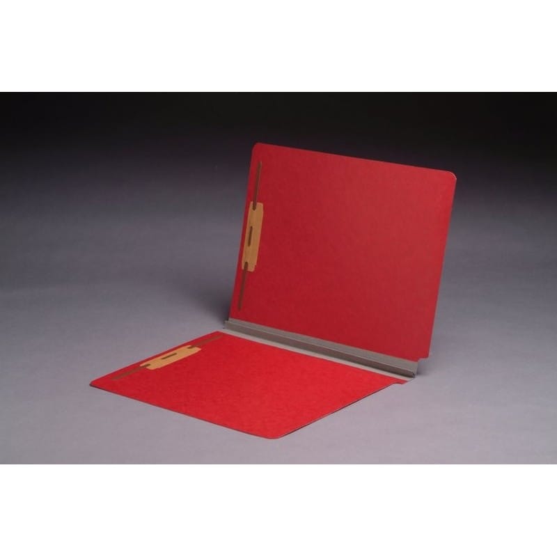 Type III Pressboard Folders, Full Cut END TAB, Letter Size, 2" Exp., Fastener Pos #1 & #3 (Box of 25)